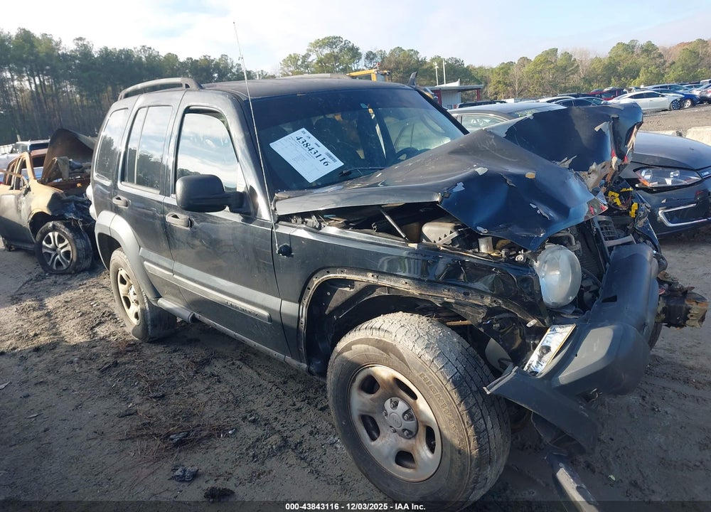 2006 JEEP LIBERTY SPORT VIN: 1J4GL48K86W197342