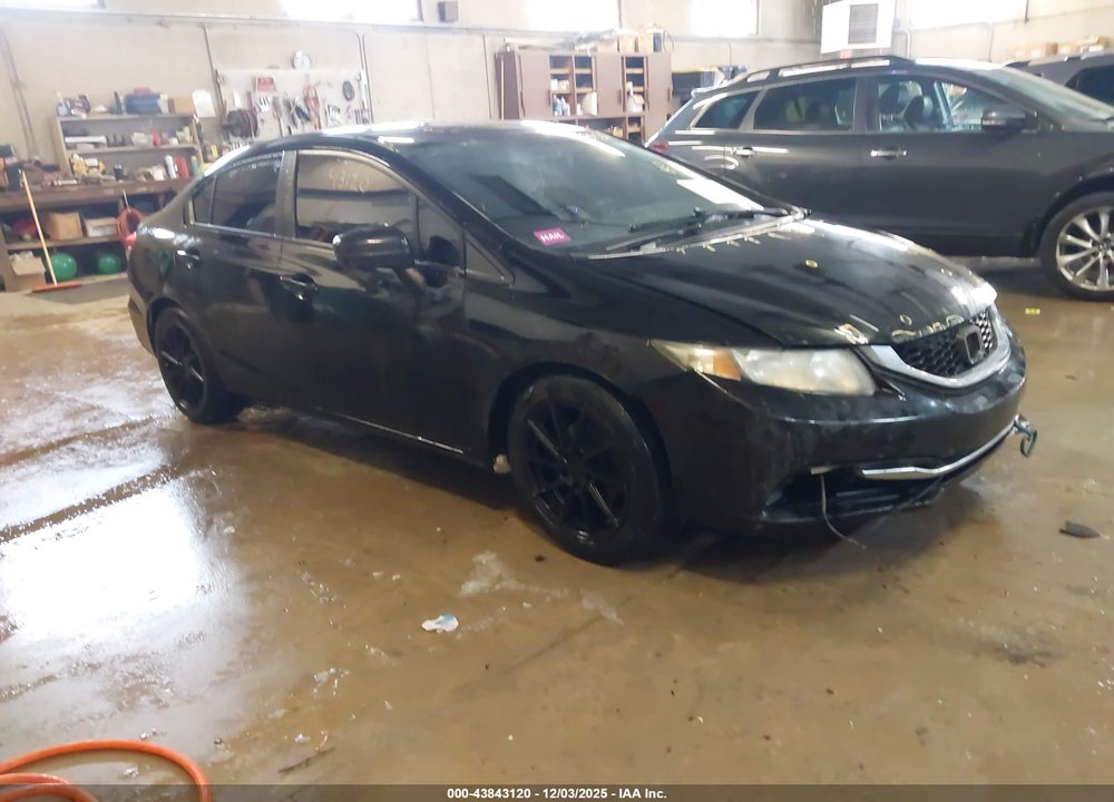 2014 HONDA CIVIC LX VIN: 19XFB2F5XEE222286