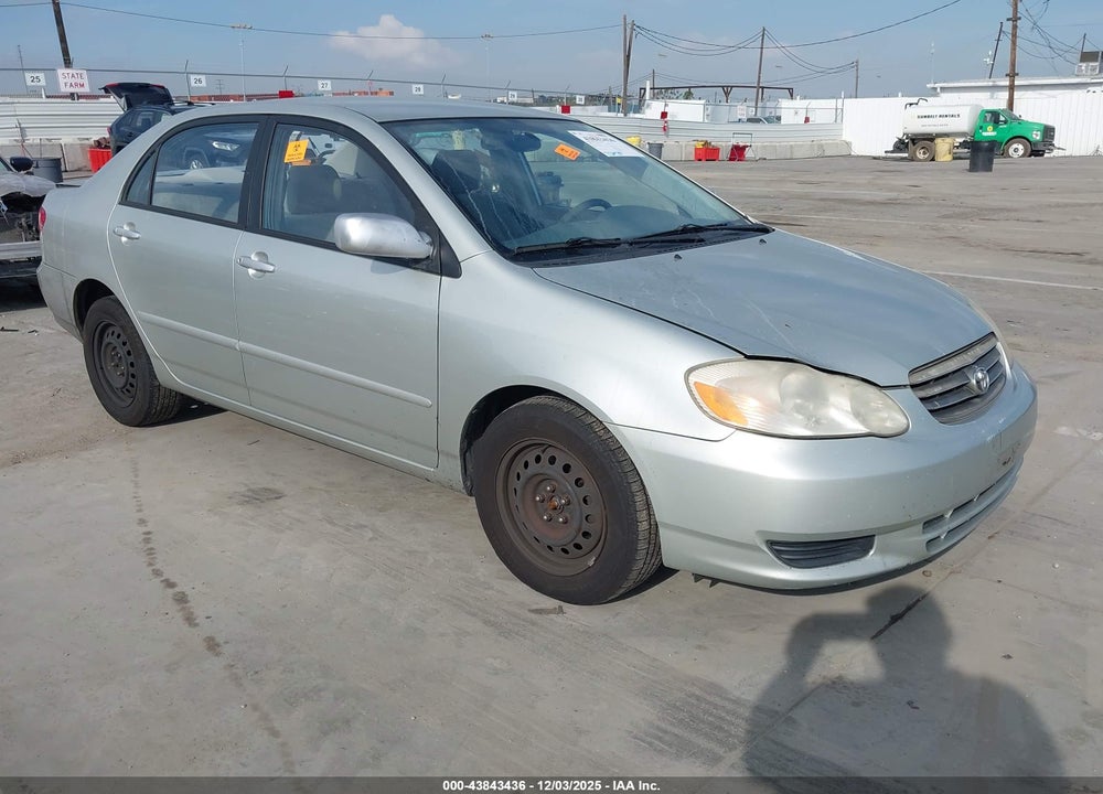 2004 TOYOTA COROLLA LE VIN: JTDBR32E842020791