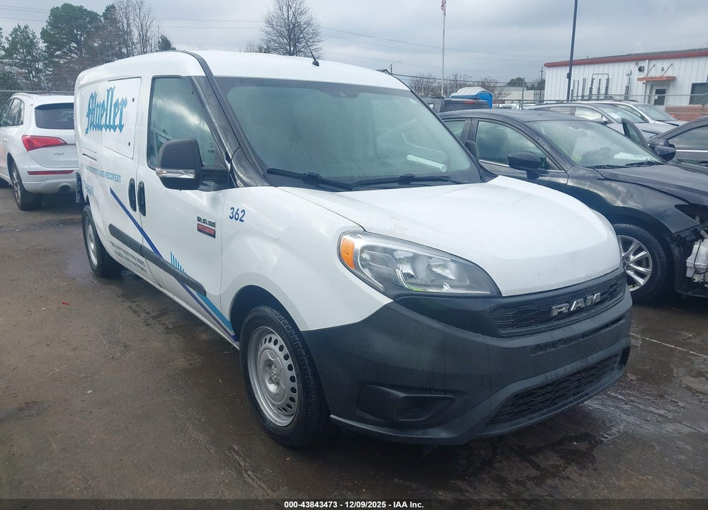 2021 RAM PROMASTER CITY TRADESMAN VIN: ZFBHRFAB6M6T80334