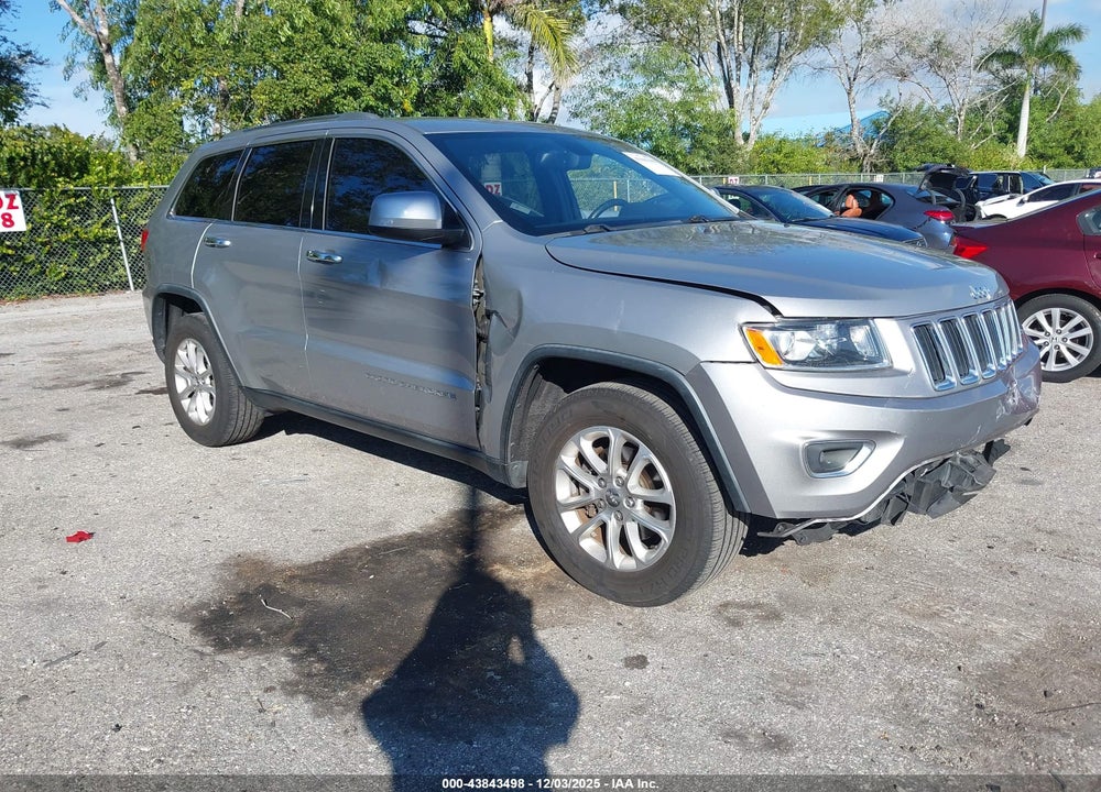 2015 JEEP GRAND CHEROKEE LAREDO VIN: 1C4RJEAG3FC721644