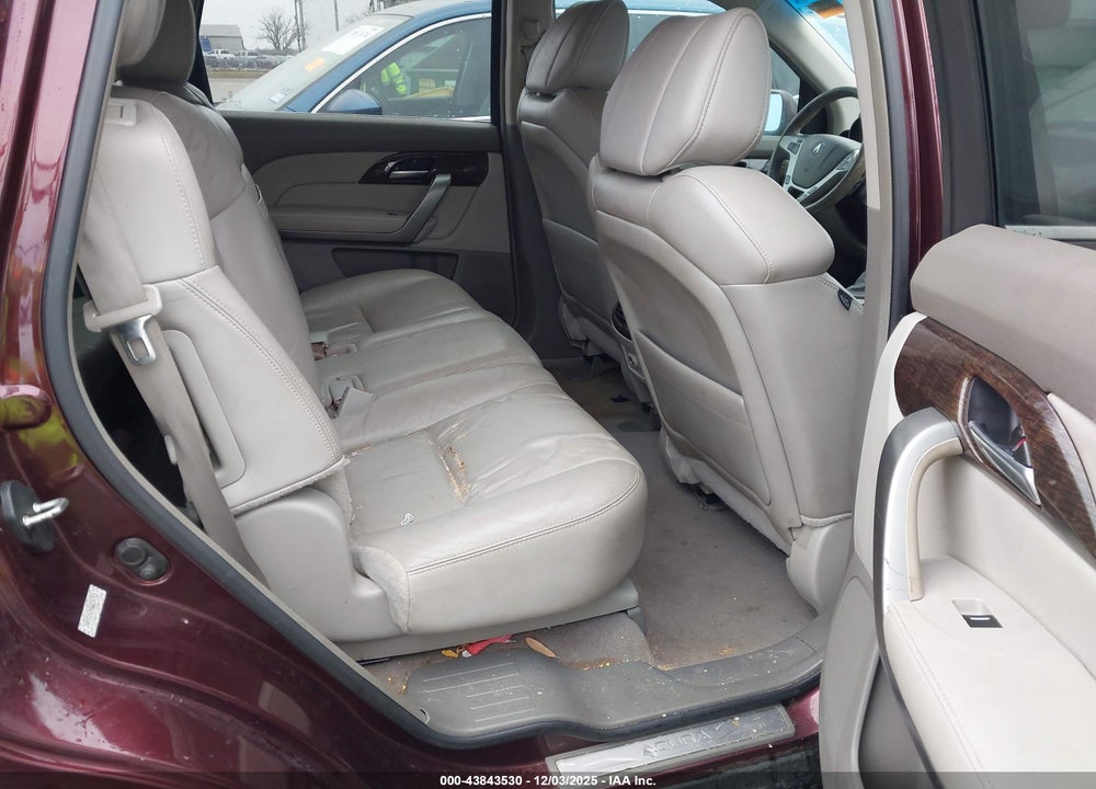 2011 ACURA MDX VIN: 2HNYD2H29BH539752