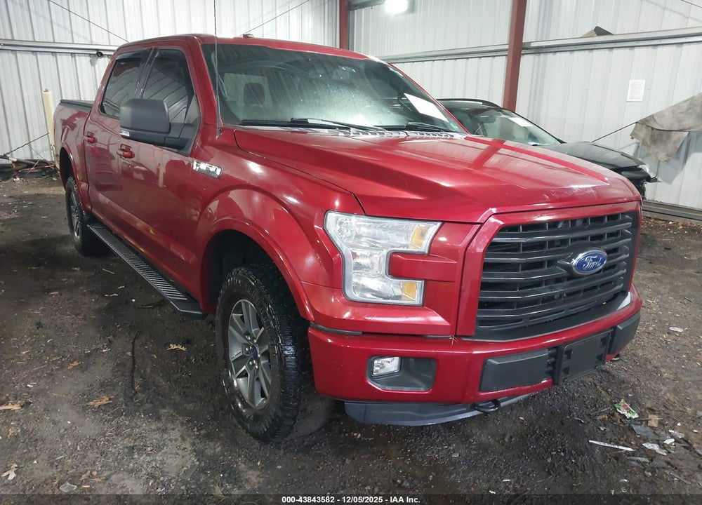2016 FORD F-150 XLT VIN: 1FTEW1EF7GFA81965