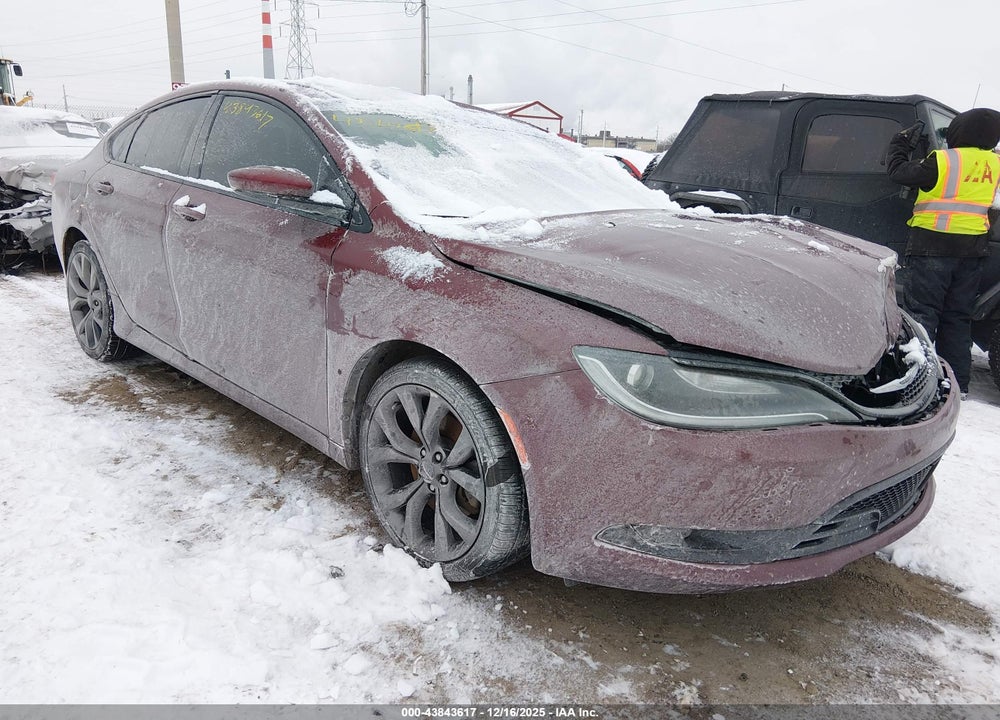 2016 CHRYSLER 200 S VIN: 1C3CCCBB3GN141697