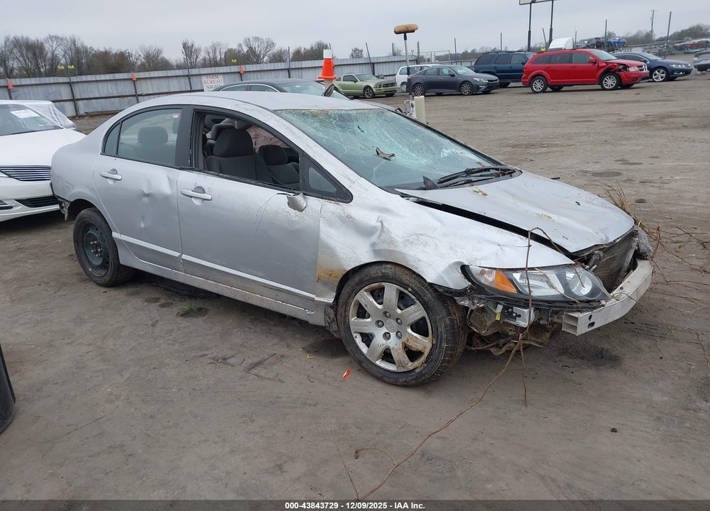2010 HONDA CIVIC LX VIN: 19XFA1F57AE017323