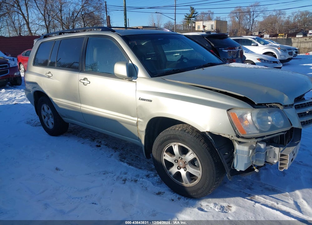 2003 TOYOTA HIGHLANDER LIMITED V6 VIN: JTEHF21A830139197