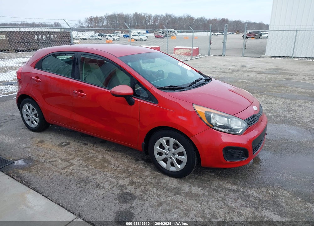 2013 KIA RIO LX VIN: KNADM5A34D6239224