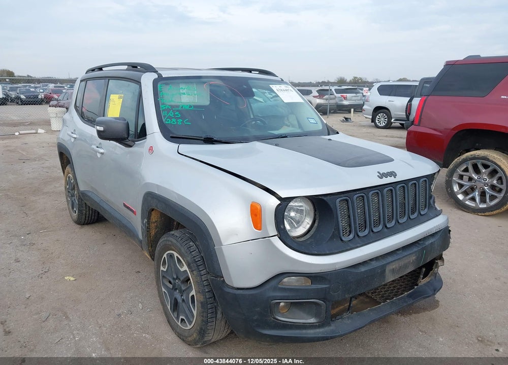 2016 JEEP RENEGADE TRAILHAWK VIN: ZACCJBCT6GPD49647