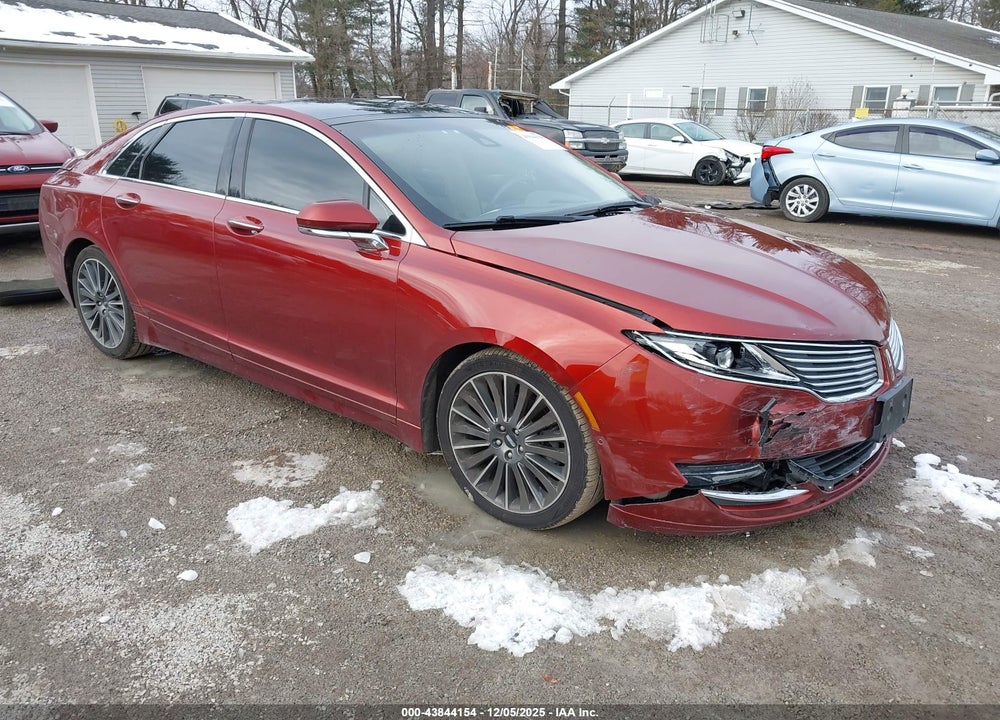 2014 LINCOLN MKZ VIN: 3LN6L2JK0ER810096