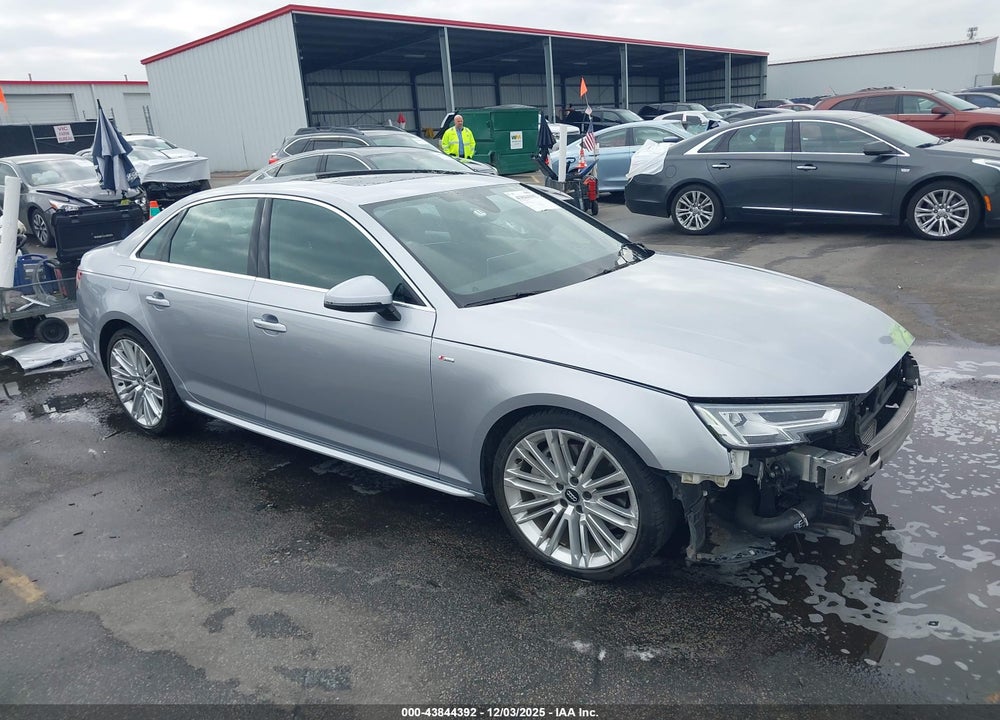 2019 AUDI A4 45 PREMIUM VIN: WAUENAF45KN021078