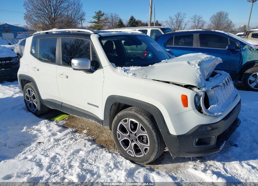 2016 JEEP RENEGADE LIMITED VIN: ZACCJADT2GPC77287