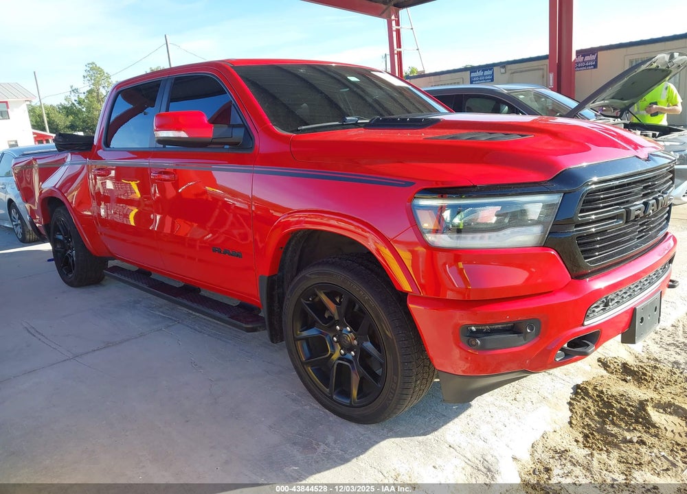 2020 RAM 1500 LAIE  4X4 5'7 BOX VIN: 1C6SRFJT7LN188606