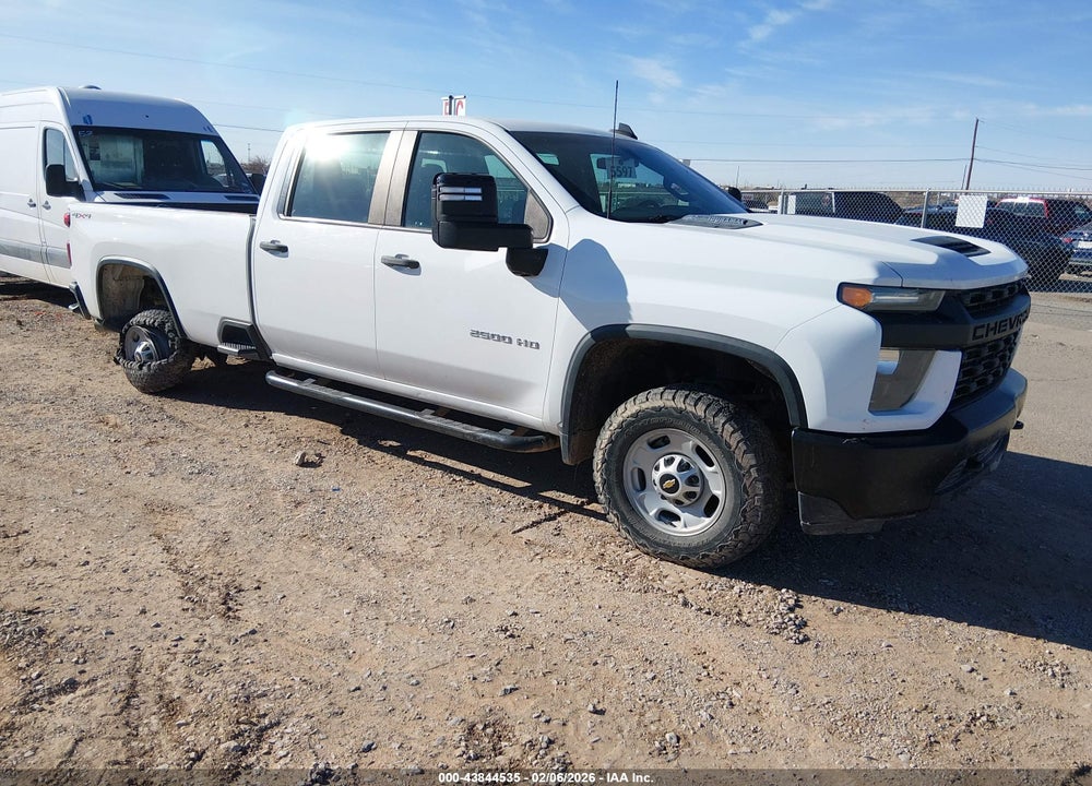 2021 CHEVROLET SILVERADO 2500HD 4WD  LONG BED WT VIN: 1GC4YLEY8MF180793