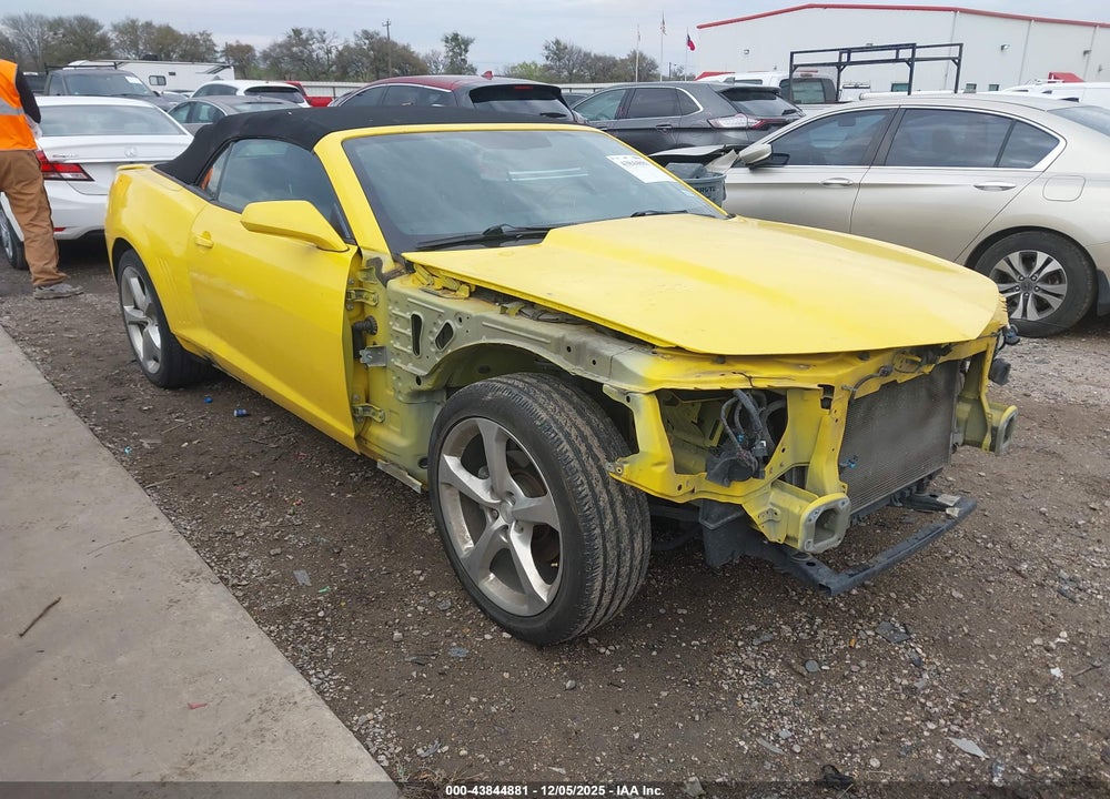 2013 CHEVROLET CAMARO 2LT VIN: 2G1FC3D39D9228378