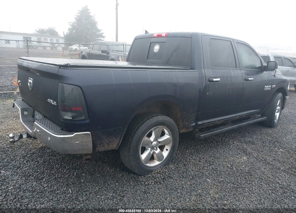 2017 RAM 1500 BIG HORN  4X4 5'7 BOX VIN: 1C6RR7LG8HS870455