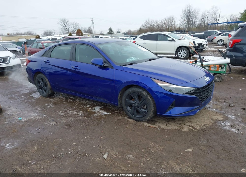 2021 HYUNDAI ELANTRA SEL VIN: KMHLM4AG1MU130156