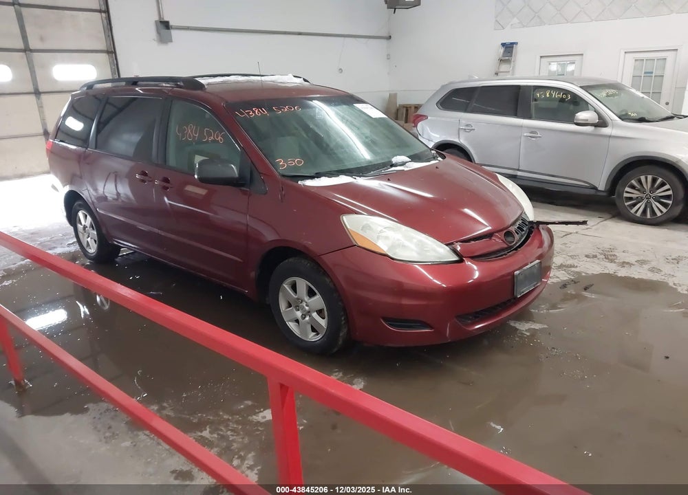 2008 TOYOTA SIENNA LE VIN: 5TDZK23C58S103989