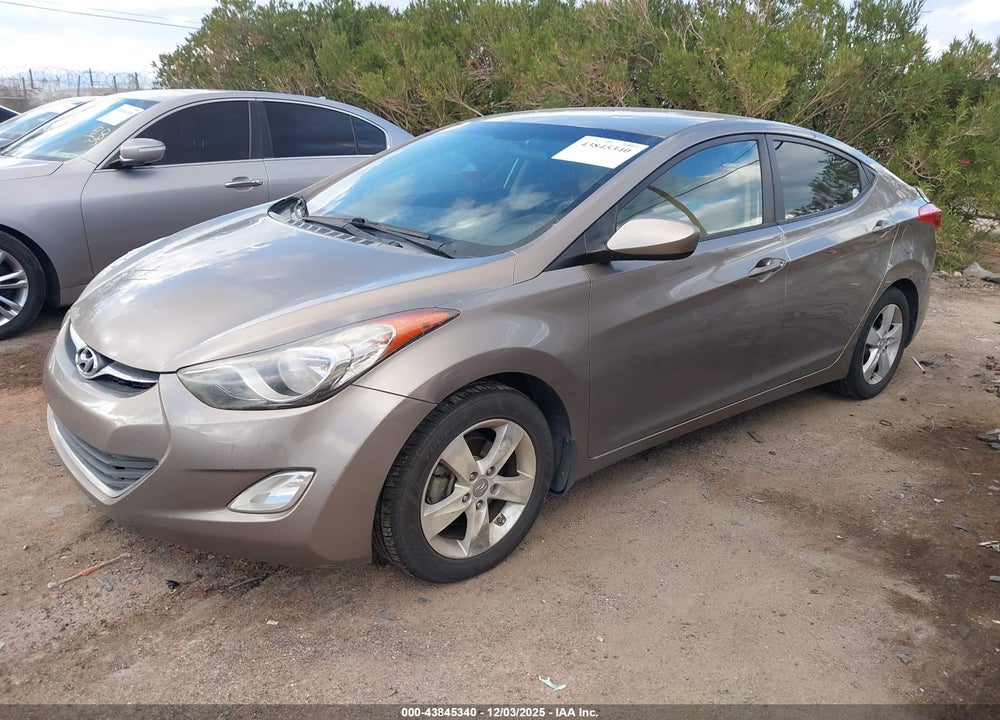2013 HYUNDAI ELANTRA GLS/LIMITED VIN: 5NPDH4AE8DH170711