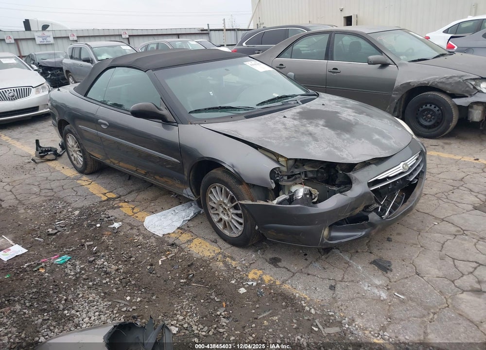 2005 CHRYSLER SEBRING TOURING VIN: 1C3EL55R75N640903