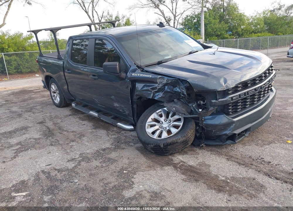 2019 CHEVROLET SILVERADO 1500 CUSTOM VIN: 3GCPWBEF4KG227907