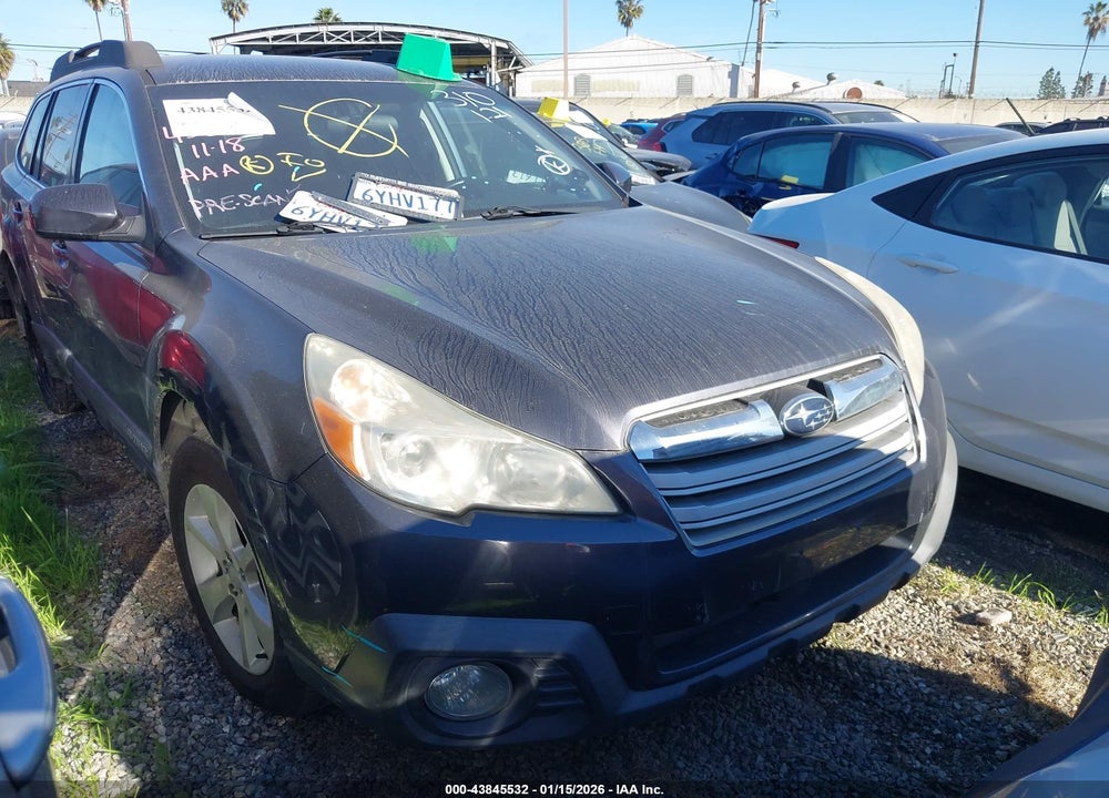 2013 SUBARU OUTBACK 2.5I PREMIUM VIN: 4S4BRBCC7D3222762