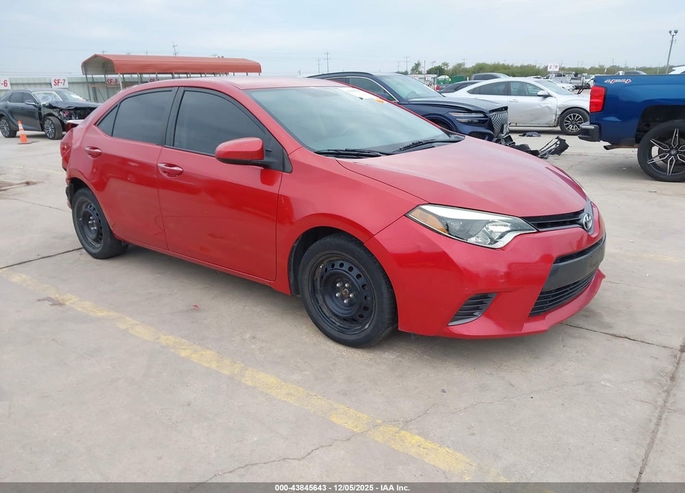 2016 TOYOTA COROLLA LE VIN: 5YFBURHE5GP453788