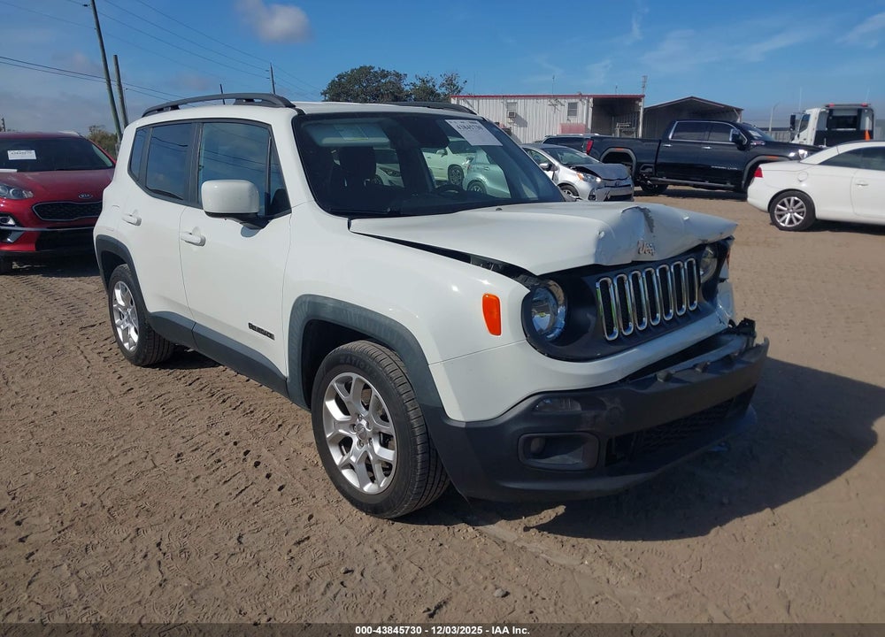 2018 JEEP RENEGADE LATITUDE FWD VIN: ZACCJABB7JPH24794