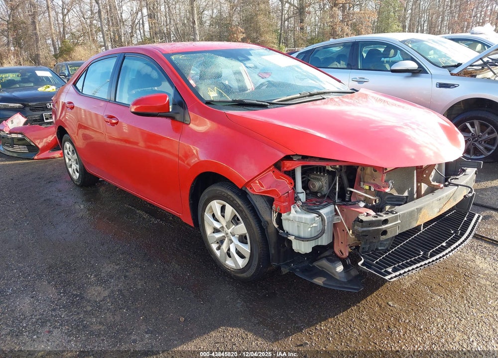 2019 TOYOTA COROLLA LE VIN: 5YFBURHE7KP900159