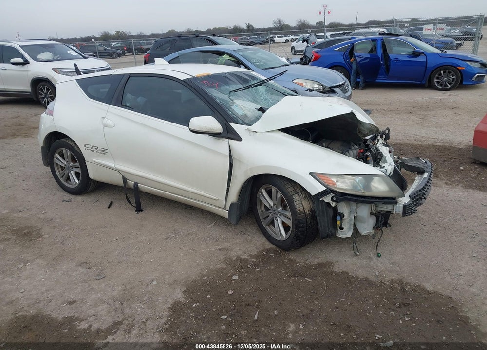 2011 HONDA CR-Z EX VIN: JHMZF1D63BS014328