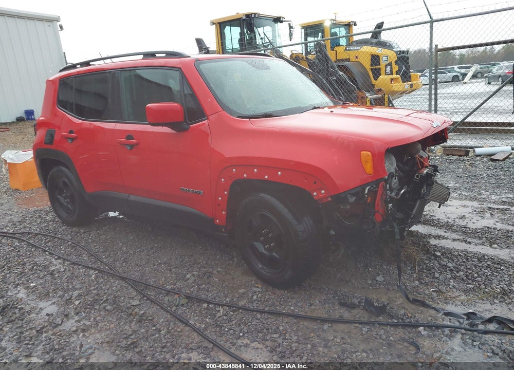 2016 JEEP RENEGADE LATITUDE VIN: ZACCJABT1GPC55512