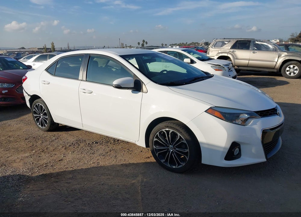 2014 TOYOTA COROLLA S PLUS VIN: 5YFBURHE1EP072727