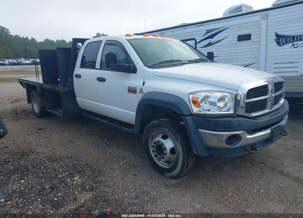 2008 DODGE RAM 4500 HD CHASSIS ST/SLT/LARAMIE VIN: 3D6WC68A28G167611