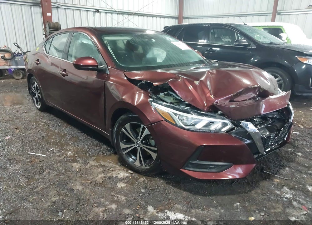 2021 NISSAN SENTRA SV XTRONIC CVT VIN: 3N1AB8CV0MY221598