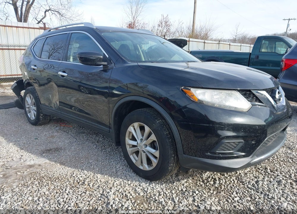 2016 NISSAN ROGUE SV VIN: KNMAT2MV3GP596980