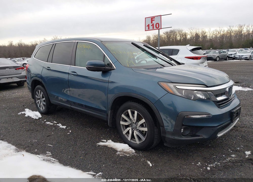 2019 HONDA PILOT EX VIN: 5FNYF6H34KB100836