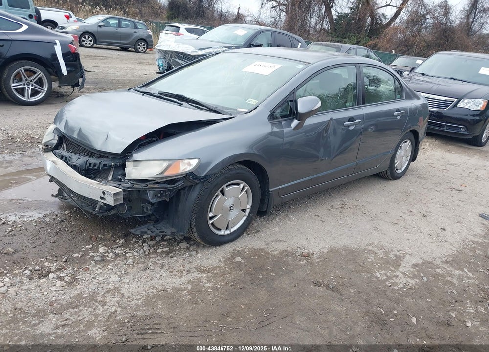 2009 HONDA CIVIC HYBRID VIN: JHMFA36219S007217