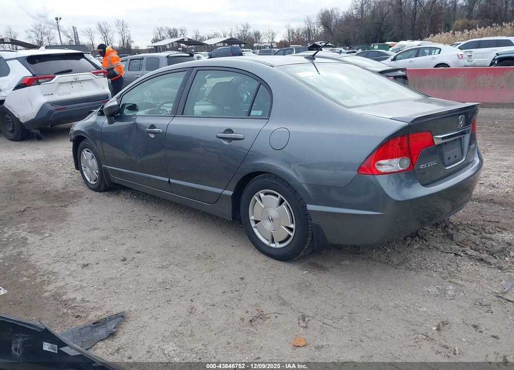2009 HONDA CIVIC HYBRID VIN: JHMFA36219S007217