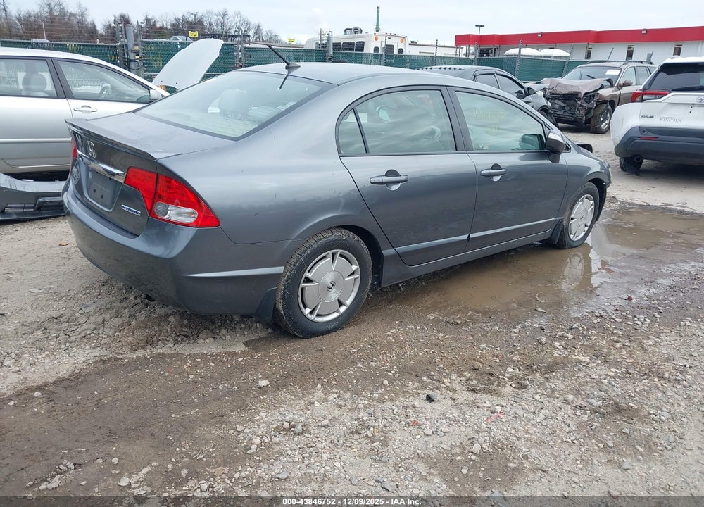 2009 HONDA CIVIC HYBRID VIN: JHMFA36219S007217