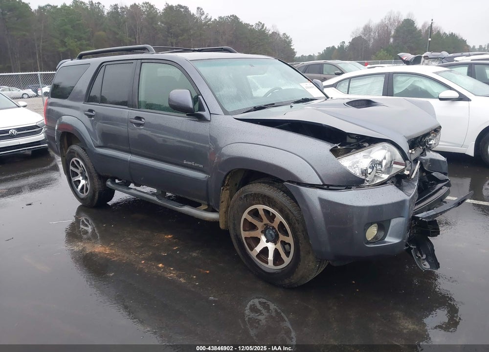 2007 TOYOTA 4RUNNER SPORT V6 VIN: JTEZU14R078068199