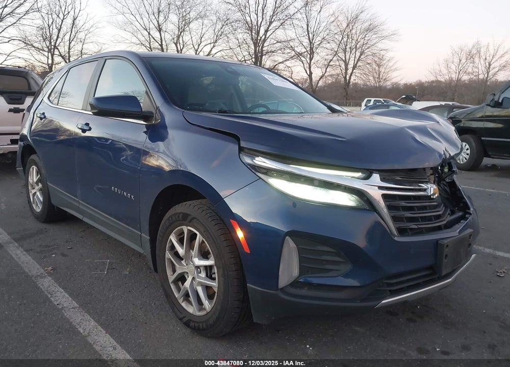 2022 CHEVROLET EQUINOX AWD LT VIN: 3GNAXUEV6NL293240