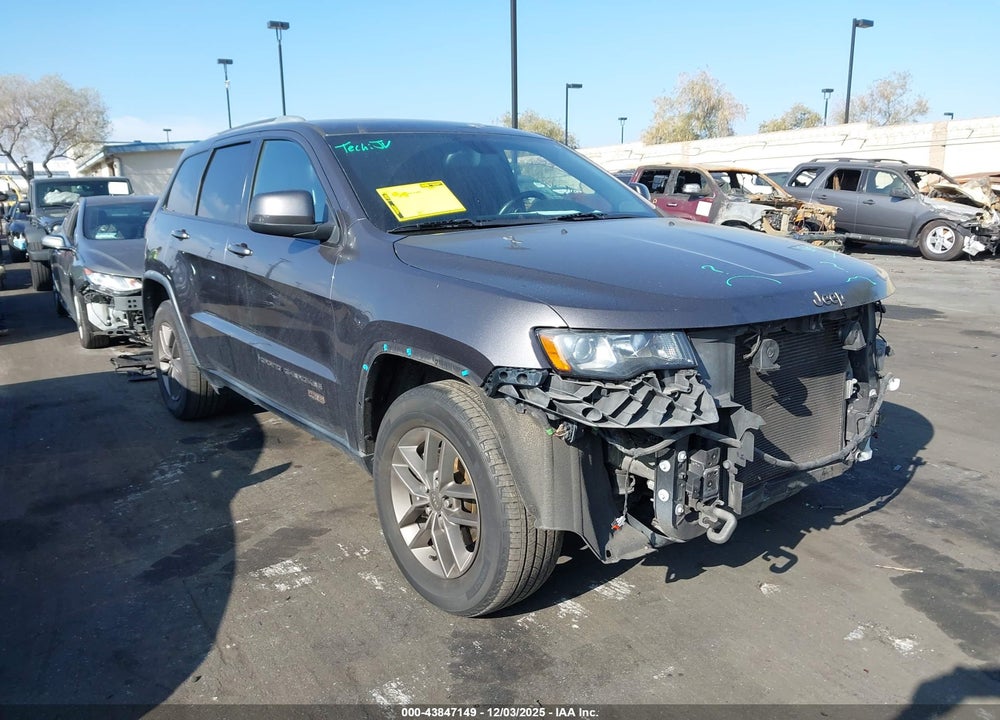 2016 JEEP GRAND CHEROKEE 75TH ANNIVERSARY VIN: 1C4RJEAG4GC359910