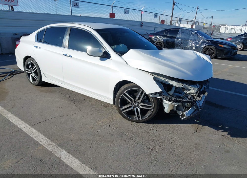 2017 HONDA ACCORD SPORT VIN: 1HGCR2F57HA286874