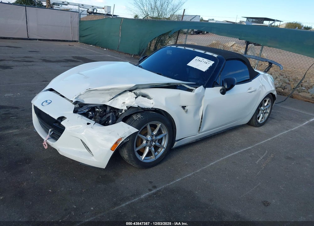 2016 MAZDA MX-5 MIATA SPORT VIN: JM1NDAB71G0106963