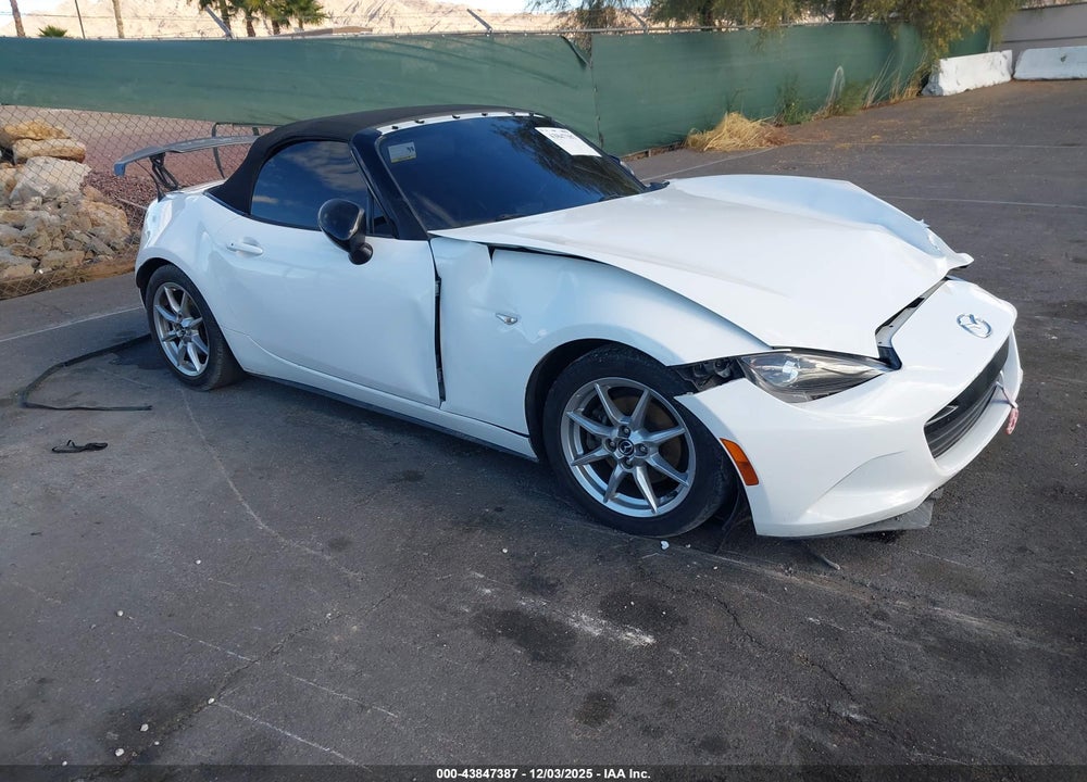 2016 MAZDA MX-5 MIATA SPORT VIN: JM1NDAB71G0106963