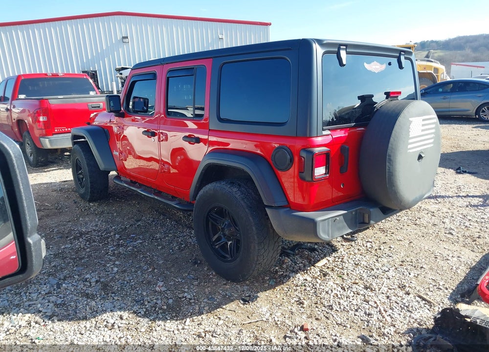 2019 JEEP WRANGLER UNLIMITED SPORT S 4X4 VIN: 1C4HJXDG3KW570333