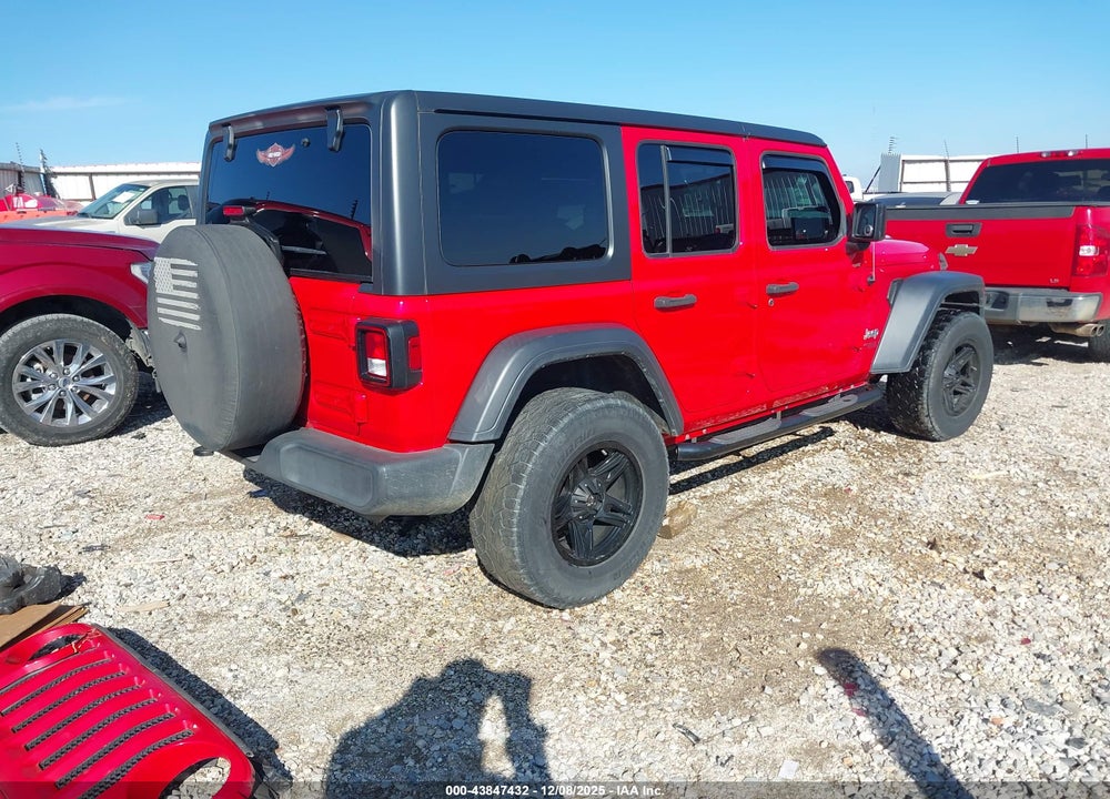 2019 JEEP WRANGLER UNLIMITED SPORT S 4X4 VIN: 1C4HJXDG3KW570333