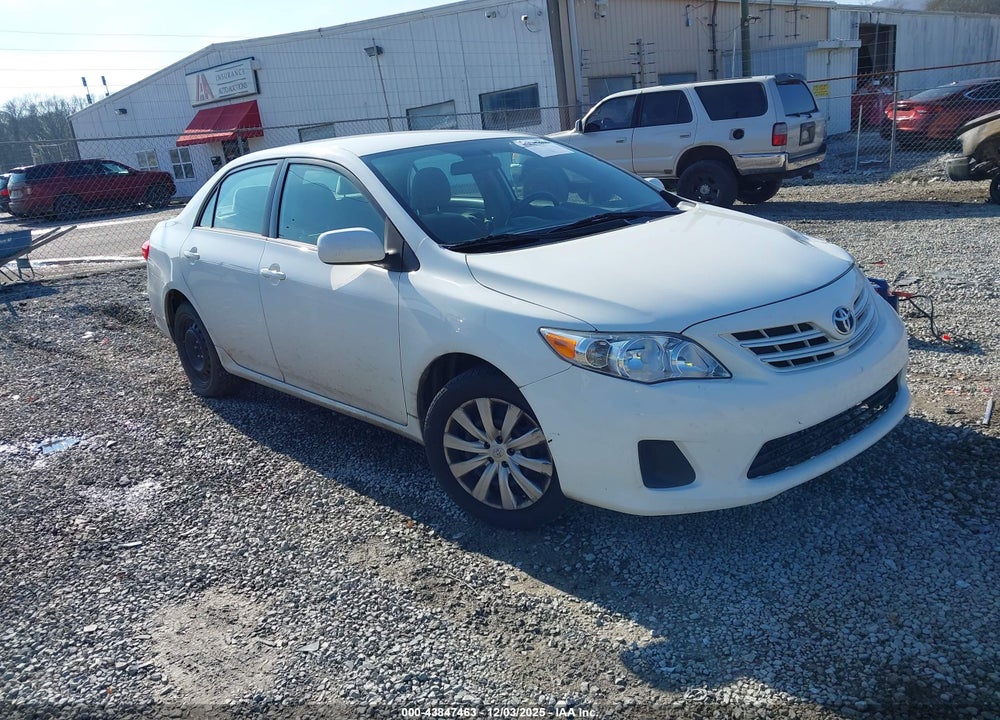 2013 TOYOTA COROLLA LE VIN: 5YFBU4EE1DP103061