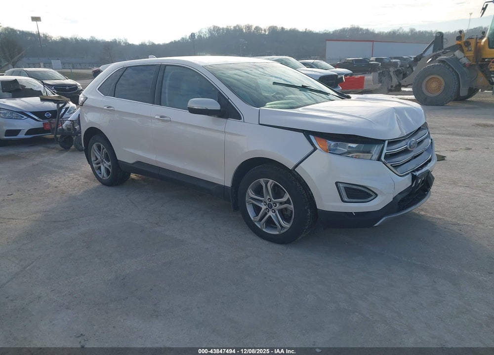 2016 FORD EDGE TITANIUM VIN: 2FMPK4K87GBC20999