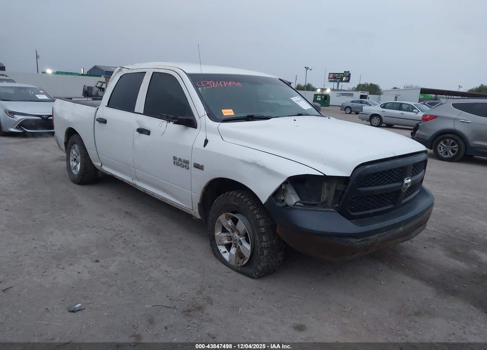 2018 RAM 1500 TRADESMAN  4X4 5'7 BOX VIN: 3C6RR7KT5JG178391