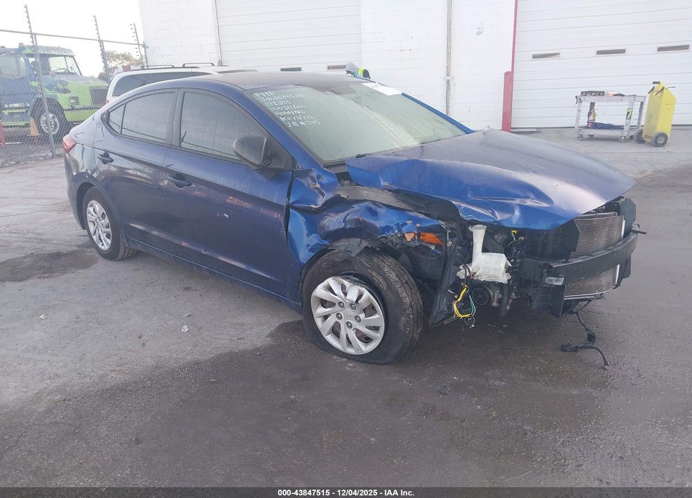 2017 HYUNDAI ELANTRA SE VIN: 5NPD74LF7HH100311